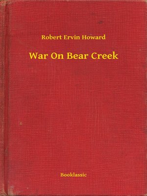 cover image of War On Bear Creek